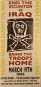 BILLY CHILDISH - END THE OCCUPATION OF IRAQ 2005
