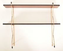MID CENTURY HANGING MODULAR SHELVING SYSTEM