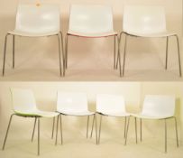 LIEVORE MOLINA X ARPER - CATIFA 46 - SEVEN STACKING CHAIRS