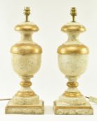 PORTA ROMANA - PAIR OF CONTEMPORARY DESK LAMPS LIGHTS