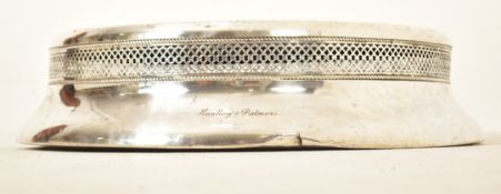 HUNTLEY & PALMER - VINTAGE SILVER PLATED SHOP DISPLAY STAND