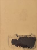 STEVE BARRACLOUGH (1953-1987) - UNTITLED MIXED MEDIA PAINTING