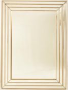 ART DECO STYLE STEPPED WALL HANGING MIRROR