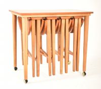 AFTER POUL HUNDEVAD - RETRO MID CENTURY NEST OF TABLES