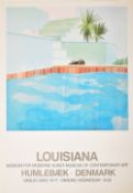 DAVID HOCKNEY (B. 1937) - OFFSET LITHOGRAPH EXHIBITION POSTER