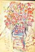 CONTEMPORARY OIL ON CANVAS STILL LIFE AMATEUR PAINTING