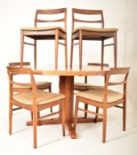 BELIEVED DYRLUND - LOTUS OR FLIP-FLAP - 1970S TEAK DINING SUITE