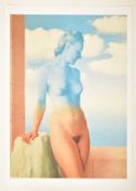 RENE MAGRITTE (1898-1967) - OFFSET LITHOGRAPH OF ' LA MAGIE NOIRE '