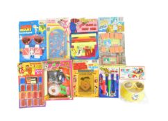 COLLECTION OF VINTAGE CARDED RACK PACK TOYS