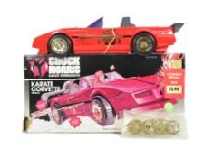 CHUCK NORRIS KARATE KOMMANDOS - KARATE CORVETTE - PLAYSET