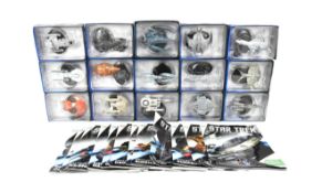 STAR TREK - COLLECTION OF X15 EAGLE MOSS STAR TREK SHIPS