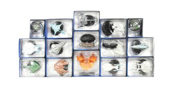 STAR TREK - COLLECTION OF X15 EAGLE MOSS STAR TREK SHIPS