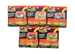 JURASSIC PARK - VINTAGE KENNER JURASSIC PARK DIECAST FIGURES