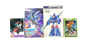 MODEL KITS - VINTAGE BANDAI ROBOT MODEL KITS
