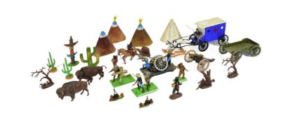 BRITAINS - COLLECTION OF WILD WEST FIGURES