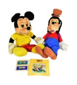 WALT DISNEY - WORLDS OF WONDER TALKING MICKEY & GOOFY