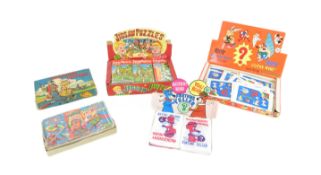 COUNTER TOP STOCK BOXES - ASTERIX, YOGI BEAR & OTHERS
