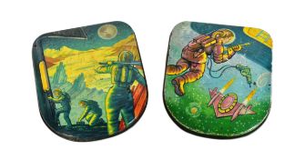 1950S SPACE SCIENCE FICTION - EDWARD SHARP & SONS TINS