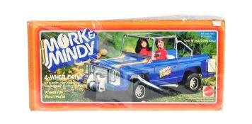 MORK & MINDY - MATTEL - 4-WHEEL DRIVE PLAYSET (UNUSED)