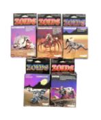 ZOIDS - X5 VINTAGE TOMY MADE ZOIDS ACTION FIGURES