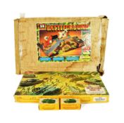 VINTAGE BRITAINS BATTLEGROUND & AIRFIX GUN EMPLACEMENT SET