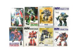 MODEL KITS - VINTAGE BANDAI ROBOT MODEL KITS