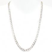 HALLMARKED 925 SILVER CURB LINK CHAIN