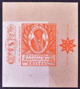 MARDON, SON & HALL - EARLY 20TH CENTURY STANSFIELD'S PACKET DESIGN