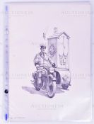 ERIC BOTTOMLEY G.R.A - PENCIL SKETCHES