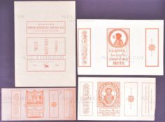 MARDON, SON & HALL - 19TH / 20TH CENTURY TOBACCO PACKET / LABEL DESIGNS