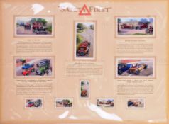 WD & HO WILLS - SAFETY FIRST - ORIGINAL CIGARETTE CARD ARTWORK