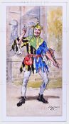 HENRY MATTHEW BROCK (1875 - 1960) - ORIGINAL CIGARETTE CARD ARTWORK