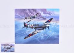 WILFRED HARDY - CASTELLA CIGARS - ORIGINAL ARTWORK