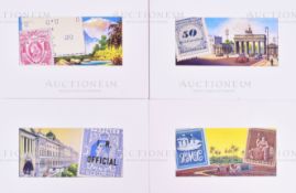 ARDATH CIGARETTES - STAMPS, RARE & INTERESTING (1939) - ORIGINAL ARTWORK