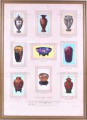 OGDEN'S ROBIN CIGARETTE CARDS - ORIGINAL ARTWORK (1925)