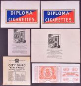MARDON, SON & HALL - EARLY 20TH CENTURY CIGARETTE / TOBACCO DESIGNS