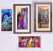 ALAN J BOWYER (1902 - 1986) - CIGARETTE CARD ORIGINAL ARTWORKS