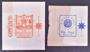 MARDON, SON & HALL - 19TH CENTURY CIGARETTE PACKET DESIGNS