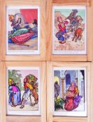 LOUIS WARD (1913 - 2005) - ASIAN PROVERBS - ORIGINAL ARTWORK