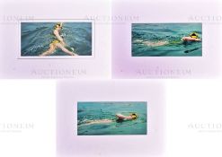 OGDEN'S 1931 - THREE ORIGINAL CIGARETTE CARD ARTWORKS