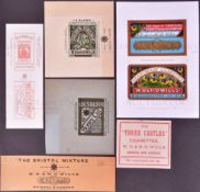 MARDON, SON & HALL - EARLY 20TH CENTURY CIGARETTE PACKET DESIGNS