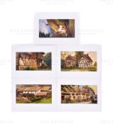 PLAYER'S - COTTAGE ARCHITECTURE (1946) - ORIGINAL ARTWORK