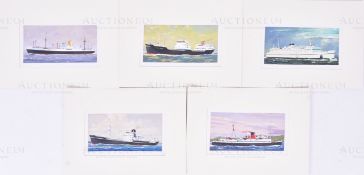 RICHARD WARD - PLAYER'S (1960) - SHIPPING - ORIGINAL ARTWORK