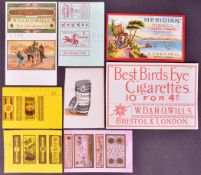 MARDON, SON & HALL - EARLY 20TH CENTURY CIGARETTE PACKET DESIGNS