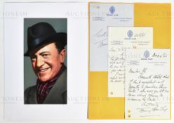 CHURCHMAN'S (W.A & A.C) - STARS OF VARIETY - ORIGINAL ARTWORK