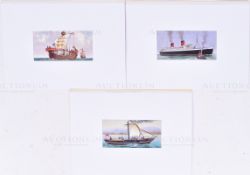 WEIGHING MACHINE CARDS - HISTORY OF TRANSPORT - ORIGINAL ARTWORK