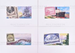 ARDATH CIGARETTES - STAMPS, RARE & INTERESTING (1939) - ORIGINAL ARTWORK