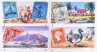 ARDATH CIGARETTES - STAMPS, RARE & INTERESTING (1939) - ORIGINAL ARTWORK