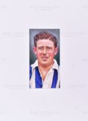 CIGARETTE / TRADE CARDS - ORIGINAL ARTWORK - FOOTBALLER