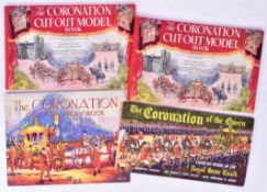 THE CORONATION - CUT-OUT MODEL BOOKS